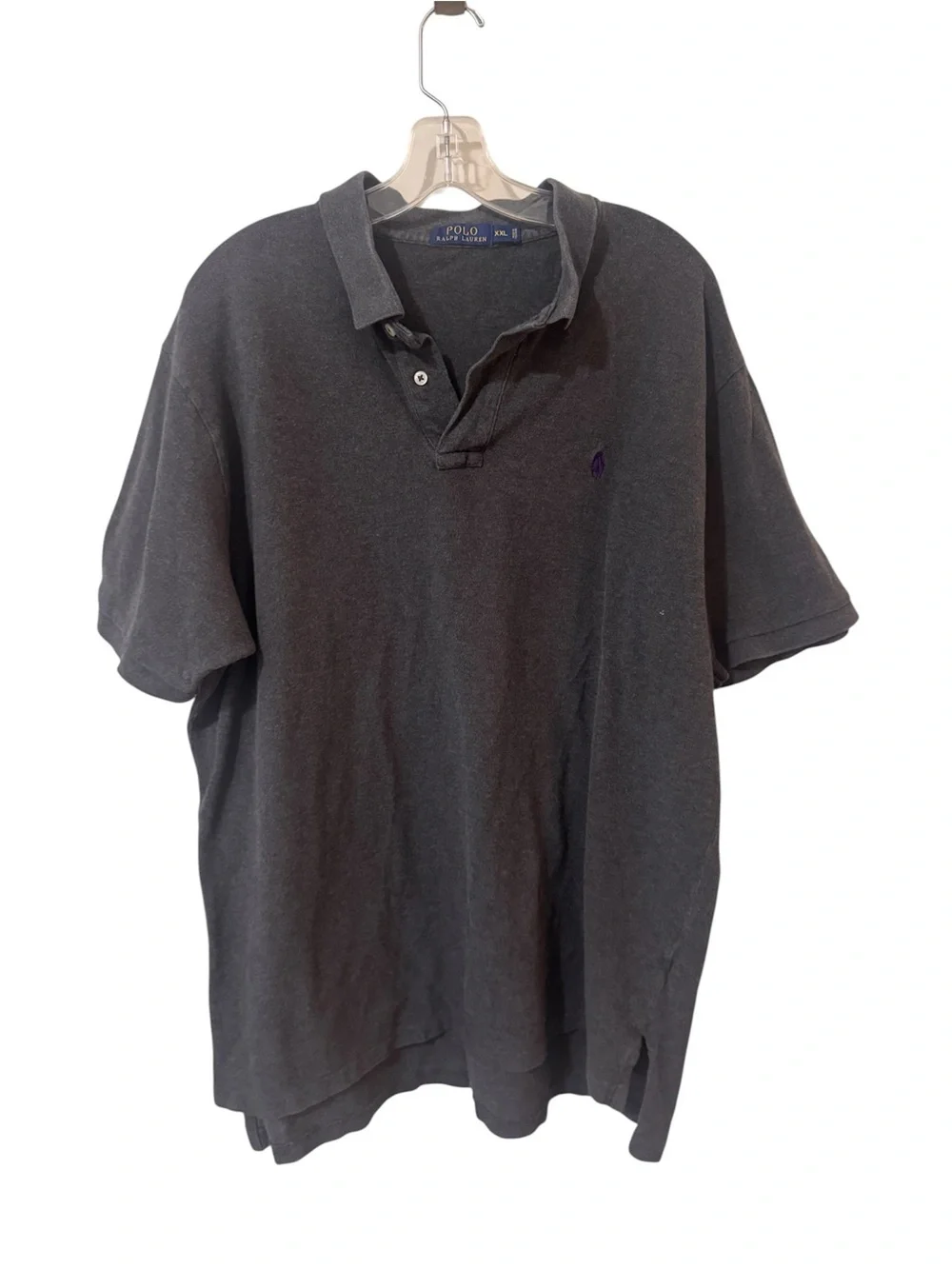Polo by Ralph Lauren Men's Dark Gray Classic Polo Shirt size XXL